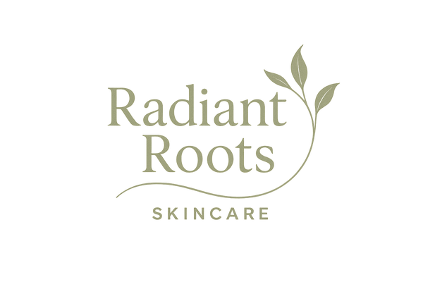 can you create a watermark logo for a skin care brand. Name of the brand is radiant roots